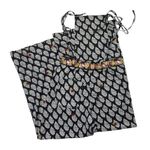 Anthropologie NWT Embroidered Wide-Leg Jumpsuit in Black Floral Motif Overall 2 Photo 10