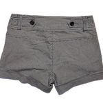 Abercrombie & Fitch Vtg 90s Y2K tailored plaid tartan gingham cuff low rise shorts preppy academia M Photo 2