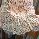 Fit and Flare Asymmetrical Midi Skirt with Tulle Pink Size undefined Photo 3