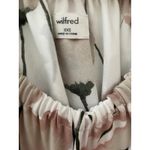 Aritzia Wilfred Off-The-Shoulder Hosta Dress in Oak/Prima Floral Size XXS Photo 7