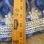 Roller Rabbit  Pamela Embroidered Cotton Dress Blue White Size XS Photo 6