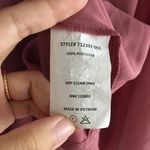 Lush Clothing Lush Cross Front Blouse Top V Neck Flare Long Sleeves Maeve Womens Size L Photo 5