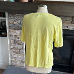 Banana Republic  Yellow Boxy Relaxed T-Shirt Photo 7