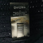 Free People Cowl Neckline Be Yours Pullover Chunky Knit Sweater Black Sz Medium Photo 8