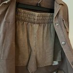 Matching shorts set and button up Brown Size M Photo 1