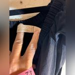 Black Jumpsuit by Beach Gold M pockets slim leg lightweight classic minimalist Size M Photo 2