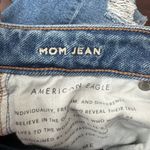 American Eagle Stretch Distressed Mom Jeans Size 4 X-Short Photo 5