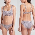 Athleta Aqualux Quick Dry Batik Bikini 2 Piece Matching Set- Size XS, 32B/C Photo 1