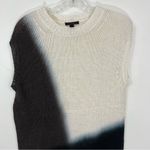 J. Crew Linen Dip Dye Sleeveless Knit Sweater High Low Size XS Photo 1