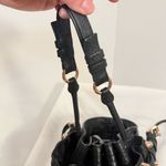 Alexander Wang  Diego Bucket Bag, Black Pebbled Lambskin w/ Rose Gold Studs, VGUC Photo 9