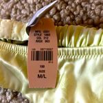 Victoria's Secret Victoria’s Secret Light Green Brocade and Lace Bows Garter Belt Sz M/L Photo 3