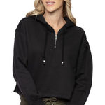 ✨Fundamental Coast Kelly 1/4 Zip Black Sz Medium Hoodie✨ Photo 0