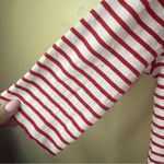 Frank & Eileen Josephine French Tee in White Double Decker Red Size Med Womens Photo 5