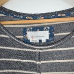 Anthropologie  Devin sweatshirt textured striped brand‎ new with tags Photo 3