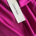 Calvin Klein NWT Plus Size Crew Scuba Sheath Dress In Color: BOYSENBERRY Photo 8