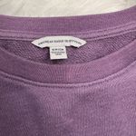 American Eagle Outfitters Plum Crew Neck Sweater Size S Photo 2