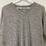 Romantic Hut Women’s High Low V Neck Long Sleeve Tee Shirt Dark Gray Size M NWOT Size M Photo 3