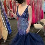 Jovani  38373 Mermaid Formal Long Prom Sequin Dress Photo 9