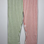 YLLW Yellow the Label Wyla Striped Knit Bell Bottom Pant Sz 8 Photo 0