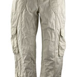 Abercrombie & Fitch Womens Beige High Rise Wide Utility Cargo Trousers Pants 26 Photo 0