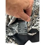 Three Hearts Three pink hearts black and white paisley dress size medium Photo 5