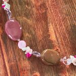 Rose & Fire Cherry Rose Quartz Big & Bold Necklace Pink Photo 6