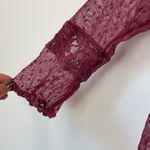 Free People Modern Romance Lace Peplum Top Sz XS Photo 9