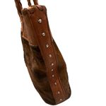 Lindalee Leather and Cow Hair Shoulder Bag/Tote Photo 6