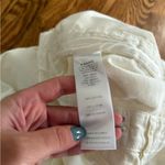 frame denim Cream Wide Leg Pants Photo 3