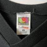Fruit of the Loom Vintage 90s  New York City NYC V-Neck Black T-Shirt M USA Photo 3