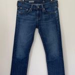 AG Adriano Goldschmied Adriano Goldschmied The Tomboy Crop Relaxed Straight Denim Jeans ~ Size 27 Photo 1