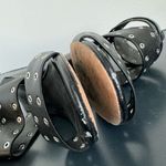 Rebecca Minkoff Black Leather Carter Sandal Mule Low Comfort Block Heel Size 6.5 Photo 7