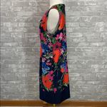 Eliza J Floral Print Sleeveless Scuba
Sheath Dress Photo 2