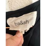 Ba&sh  Black Embroidered Columebe Swing 3/4 Sleeve Mini Dress size Small NWT Photo 7