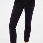 Everlane  Ponte Ankle Pants Slim Fit‎ Stretch Career Black Size 4 Photo 0