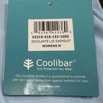 Coolibar Escalante Long Sleeve Swimsuit Zip Front Blue Medium UPF 50 NWT Photo 5