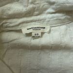 BeachLunchLounge White Beach Lunch Lounge button down shirt ruffle sleeves Photo 4