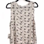 Free People  ivory wave sleeveless tank M Photo 3