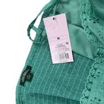 Wild Fable  lace peplum too in teal Photo 9