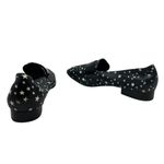 Diane Von Furstenberg ‎ Lafayette Star Leather Loafers Black Size US 9.5 Photo 9