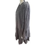 Rebecca Taylor LA VIE black white polkadot ruffle mini dress Sz L New Msrp $295 Photo 7