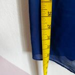 Blue Sheer Babydoll Dress, Coquette Y2K Lingerie Romantic‎ Vintage Small Photo 4