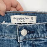 Abercrombie & Fitch 90s Straight Ultra High Rise Distressed Jeans Size 25 Photo 2