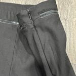 Laundry by Shelli Segal  Black Skinny Zipper Pants, Size 4 Photo 4