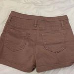 Charlotte Russe Refuge Dusty Rose Jean Shorts Photo 2