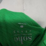 NY&CO Soho Jeans kelly green watermelon tee size medium Photo 6