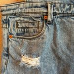 BLANK NYC [] SLIM GIRLFRIEND OVERALLS Size 25 Light Faded Denim Distressed Frayed Photo 11