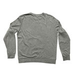 Handmade Unique Holiday Christmas Gray Sweatshirt I Run on Coffee and Christmas Cheer M L Photo 4