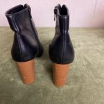 MIA #113  The Rosa Leather Black Booties Photo 2