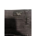 RSQ Jeans Denim Hampton MIDI Cuff Shorts Women's Size 1 Black Short Distressed Photo 5